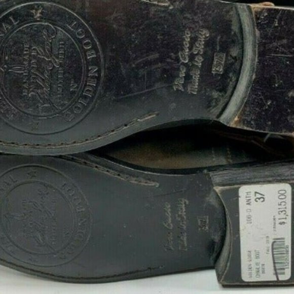 Golden Goose Charlie Women's Brown Riding Boots Size 37 - NWOT - Picture 5 of 9